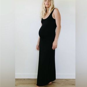 Storq Maternity Tank Maxi Dress